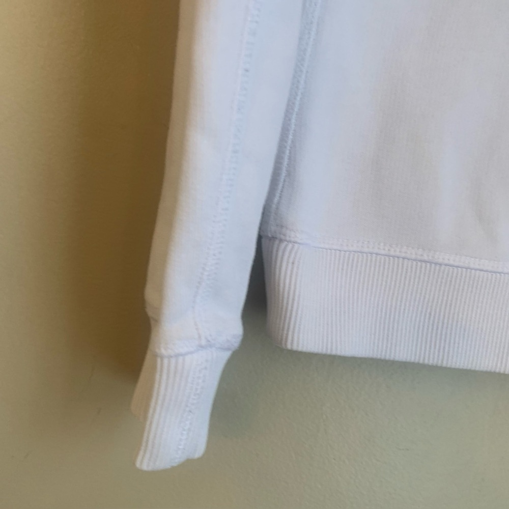 Kenzo Paris White crewneck Sweatshirt Embroidered Tiger Logo Women’s XS - Picture 4 of 9